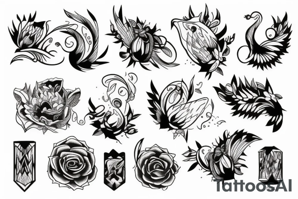 sunrise tattoo idea