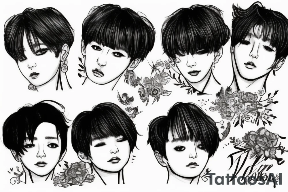 Jungkook cutie special tattoo idea