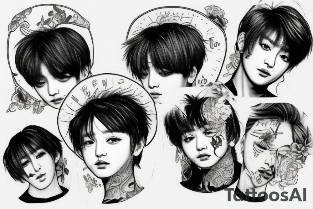 Jungkook cutie tattoo idea