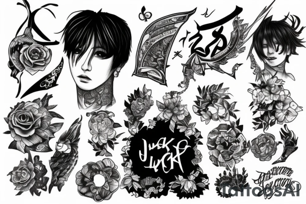 Jungkookie tattoo idea