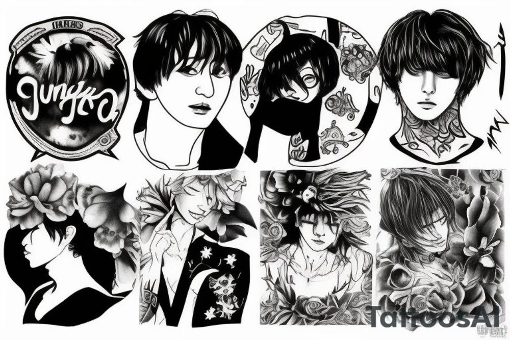 Jungkookie tattoo idea