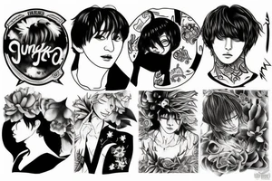 Jungkookie tattoo idea