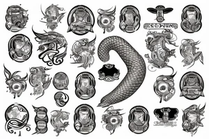 asclepius snake 
Run
Doctors tattoo idea