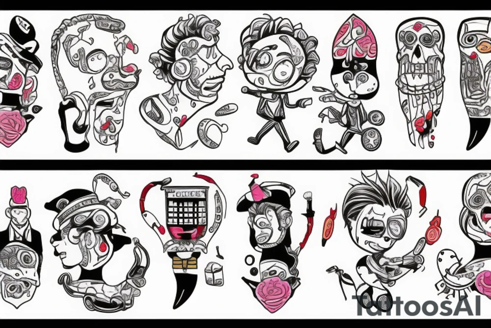 Running
Run 
Doctor
Physician tattoo idea