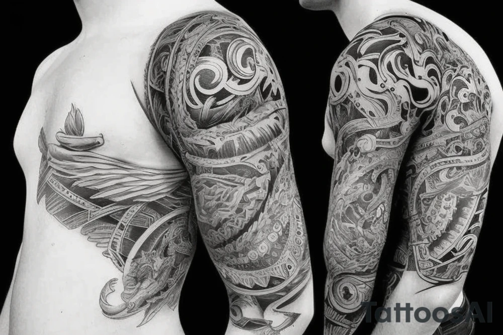 sleeve tattoo idea
