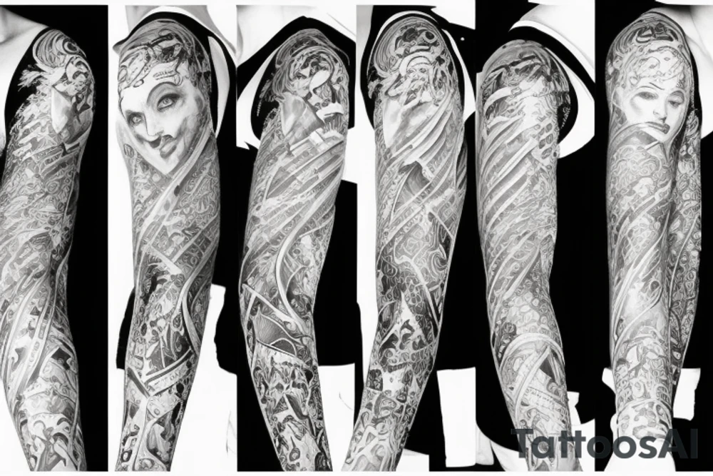sleeve tattoo idea