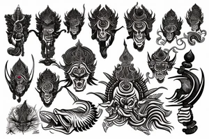 rudra shiva tattoo idea