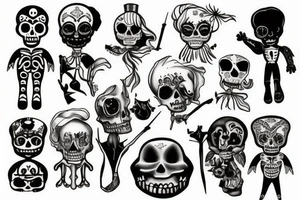 voodoo doll tattoo idea