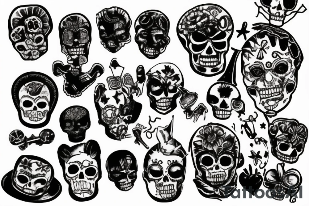 voodoo doll tattoo idea