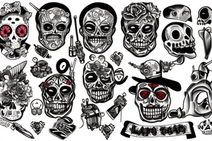 voodoo doll tattoo idea