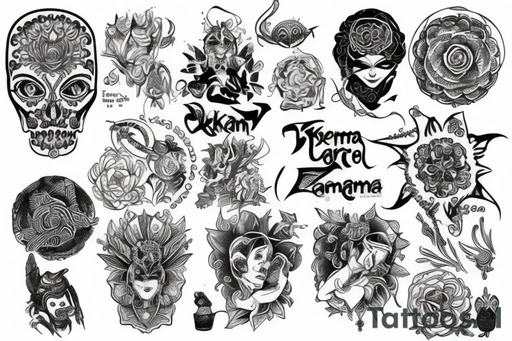 karma tattoo idea