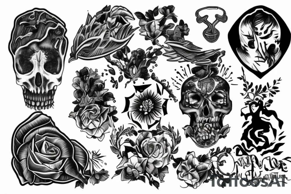 Huntingtons disease tattoo idea