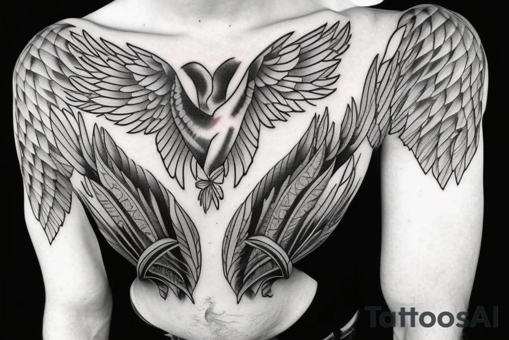 Flying Swift in the Heart tattoo idea
