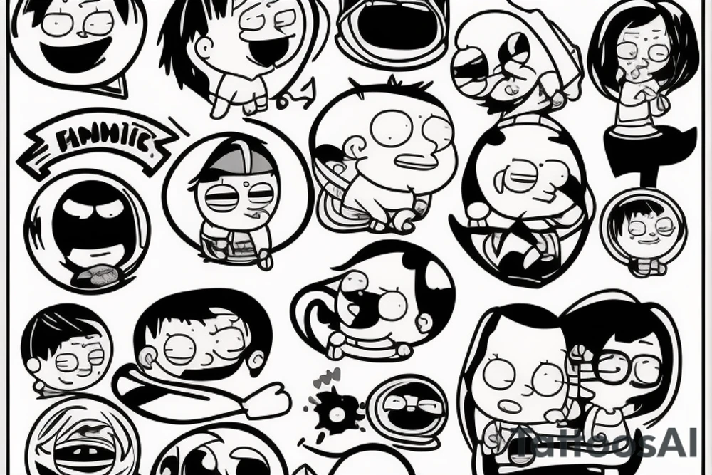 i need a tattoo to Stewie from family guy tattoo idea