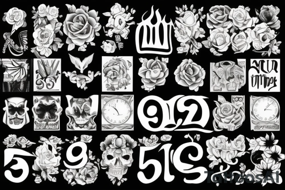 11:59 is the last minute of the day tattoo idea