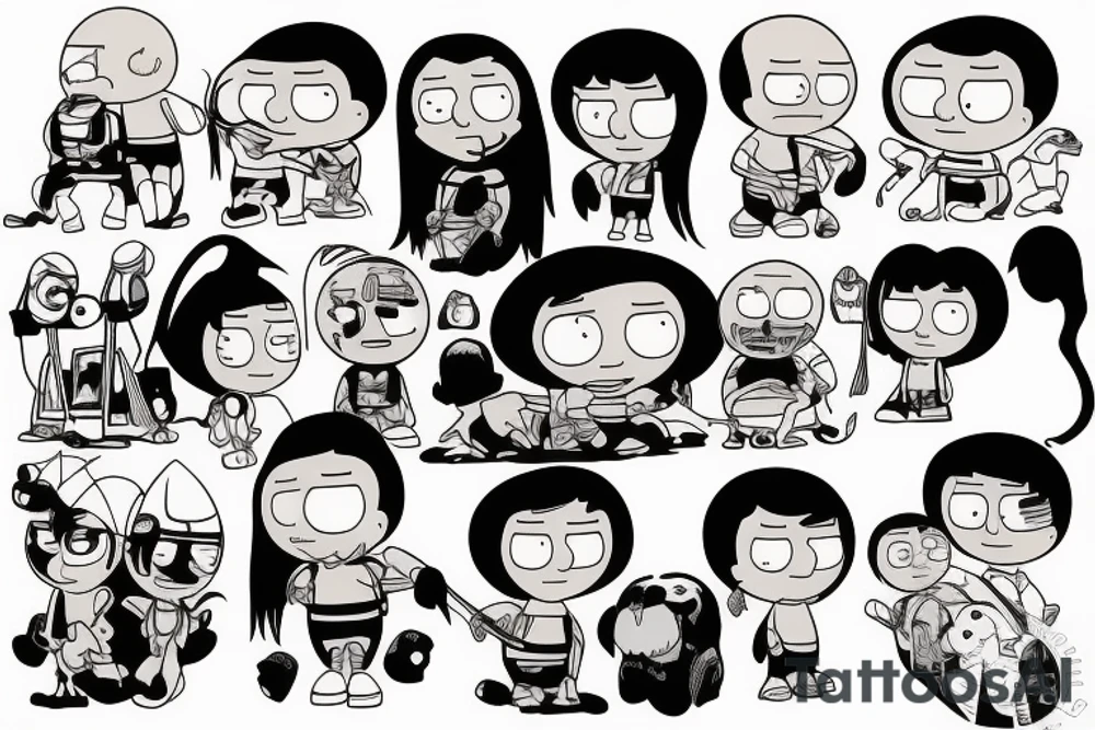 i need a tattoo to  stewie from family guy tattoo idea