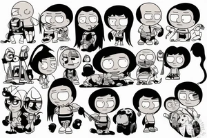 i need a tattoo to  stewie from family guy tattoo idea