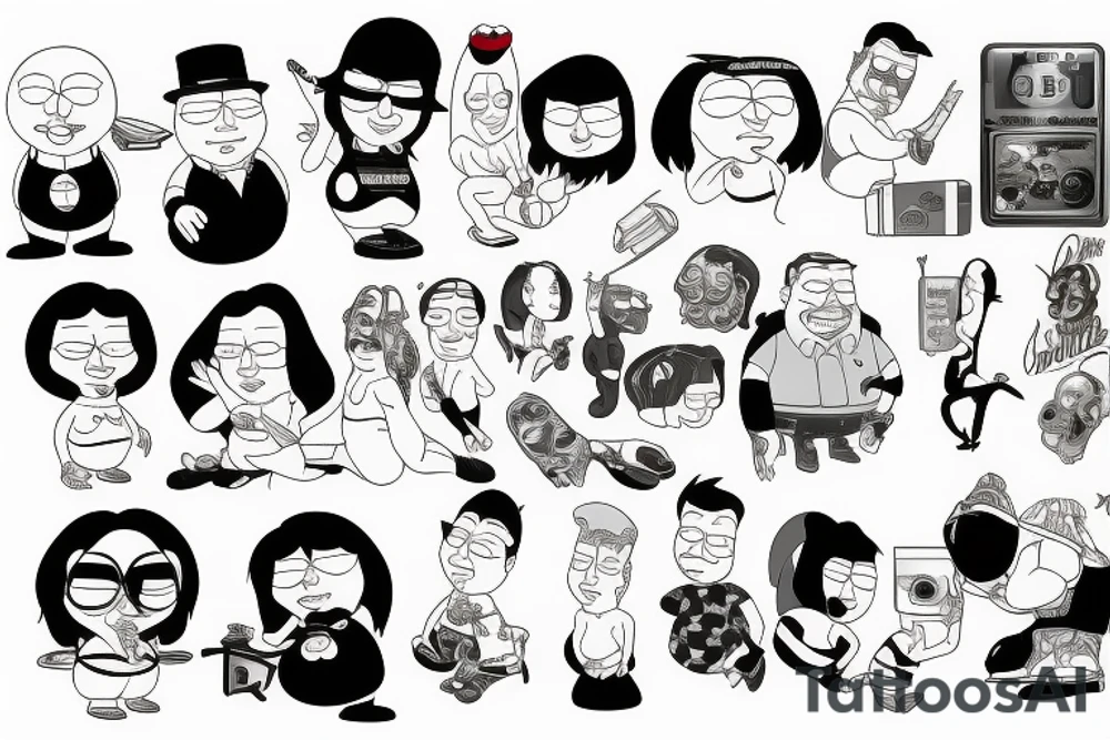 i need a tattoo to from family guy tattoo idea