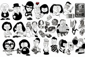 i need a tattoo to from family guy tattoo idea