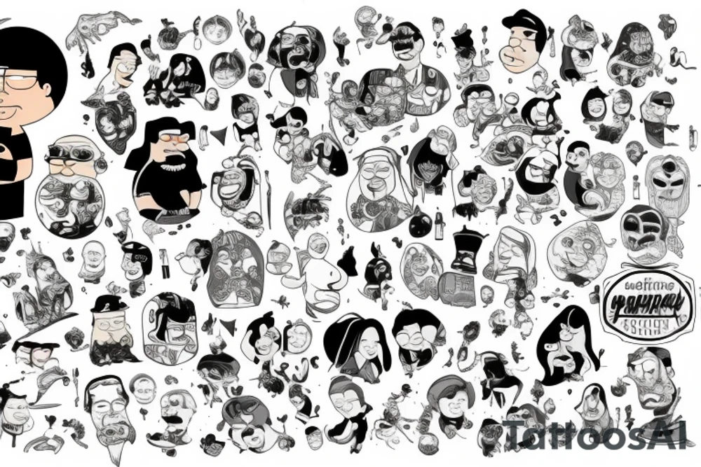 i need a tattoo to from family guy tattoo idea