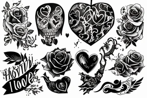 No Love or Hatred tattoo idea