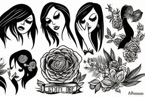 depressed tattoo idea