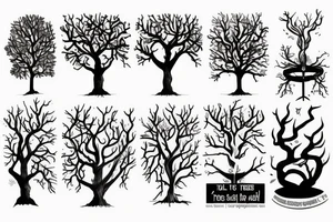 “No tree, it is said, can grow to heaven unless its roots reach down to hell.” tattoo idea