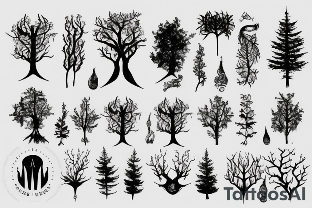 “No tree, it is said, can grow to heaven unless its roots reach down to hell.” tattoo idea
