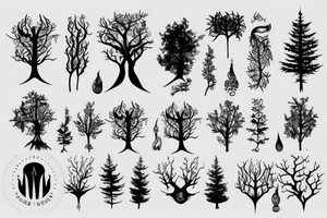 “No tree, it is said, can grow to heaven unless its roots reach down to hell.” tattoo idea