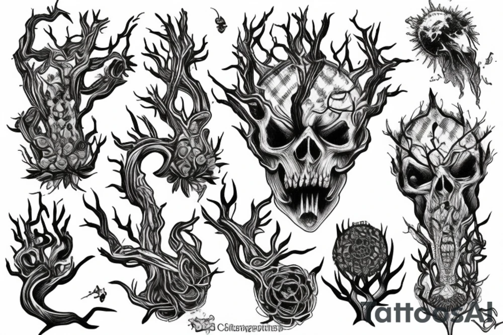 “No tree, it is said, can grow to heaven unless its roots reach down to hell.” tattoo idea