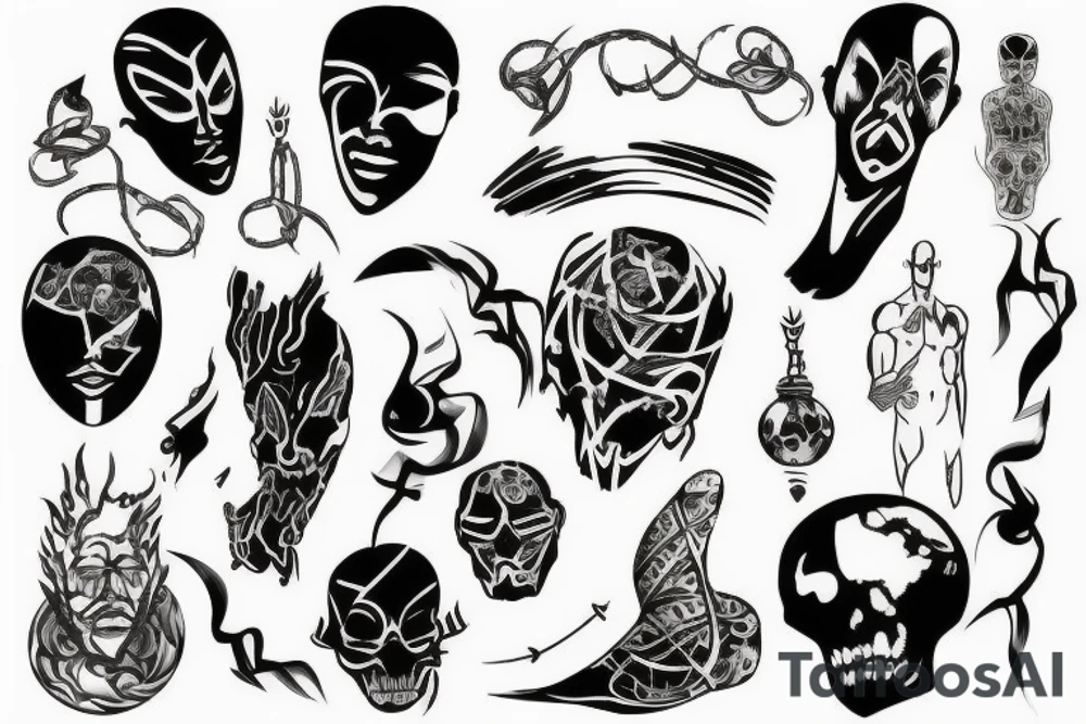 final man in earth tattoo idea