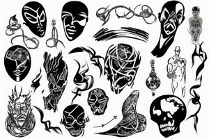 final man in earth tattoo idea