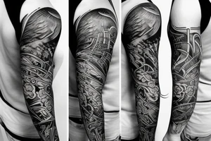 upper arm tattoo tattoo idea