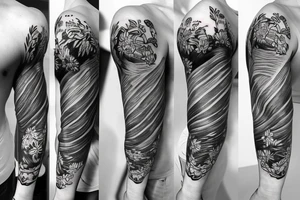 upper arm tattoo tattoo idea