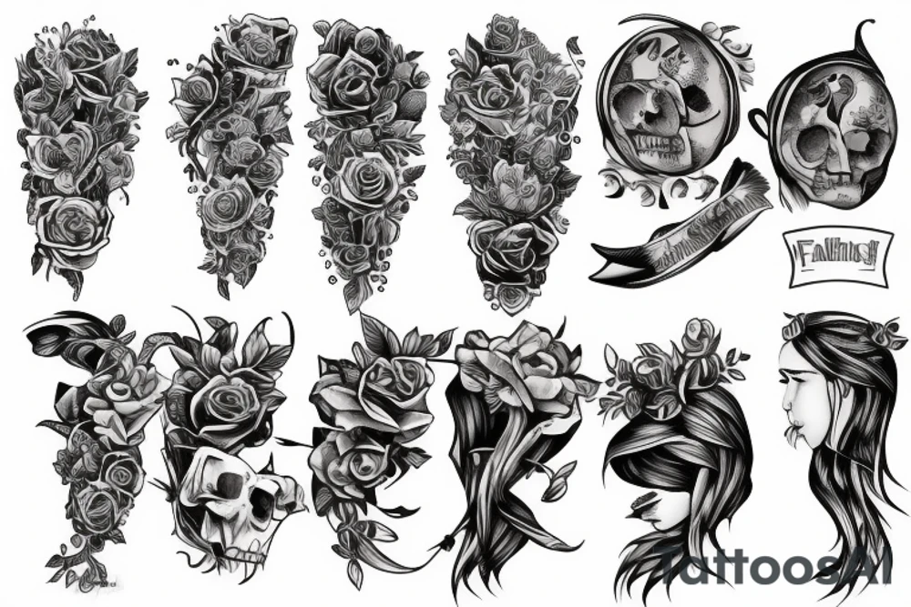 upper arm tattoo tattoo idea