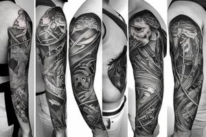 upper arm tattoo tattoo idea