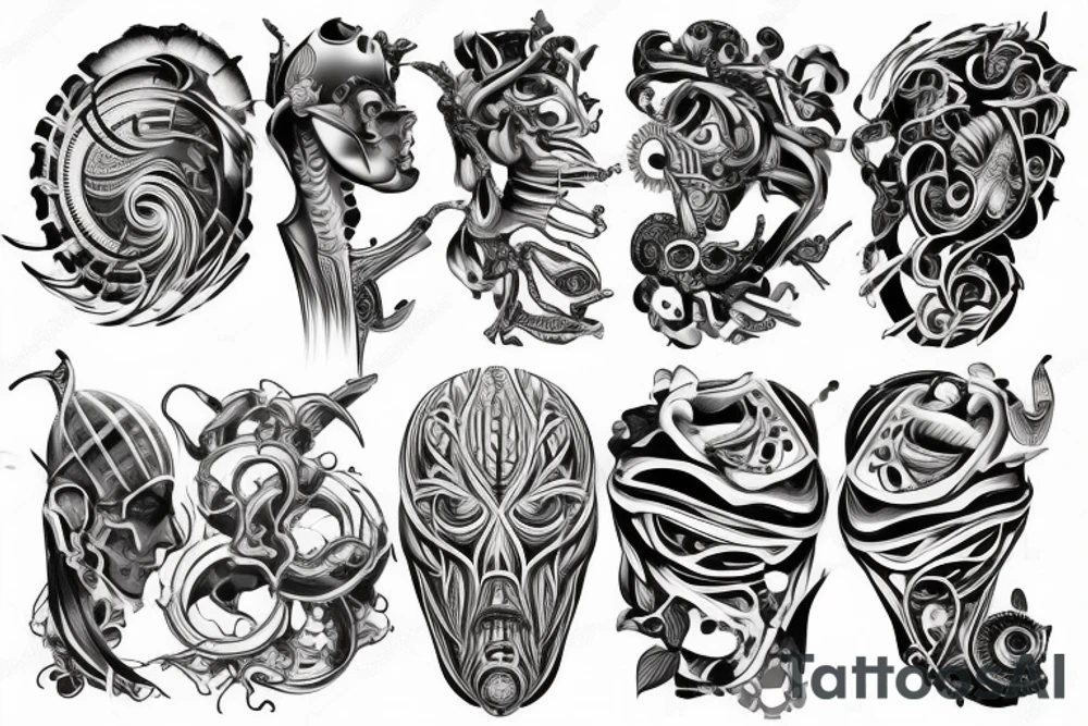 upper arm tattoo tattoo idea