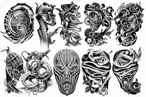 upper arm tattoo tattoo idea