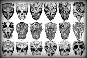 upper arm tattoo tattoo idea