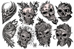 upper arm tattoo tattoo idea