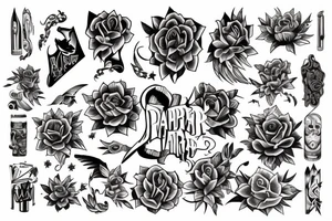 upper arm tattoo tattoo idea