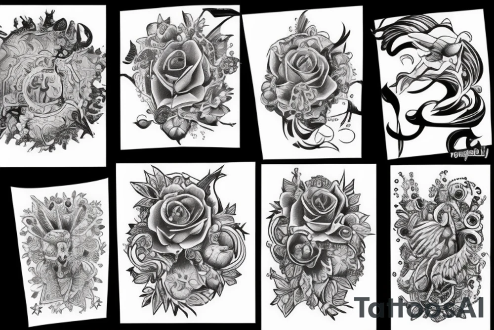 upper arm tattoo tattoo idea
