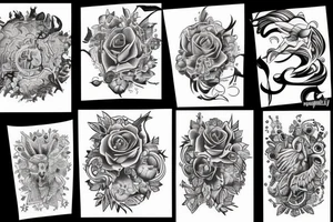 upper arm tattoo tattoo idea