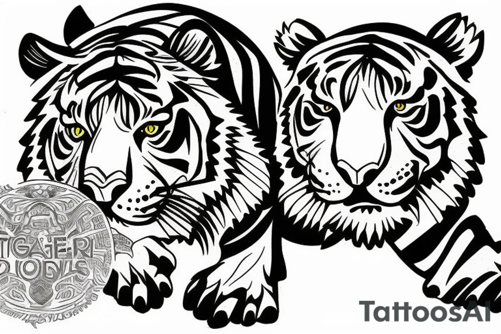 Tiger tattoo idea