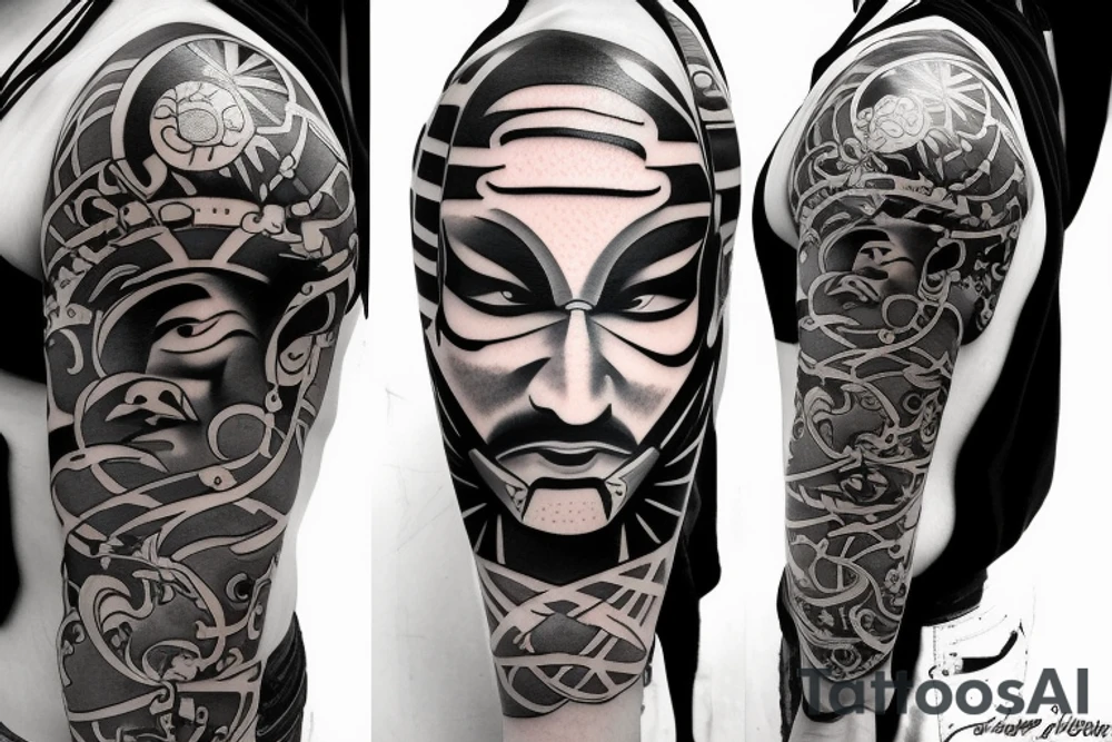 Samurai tattoo idea