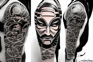 Samurai tattoo idea