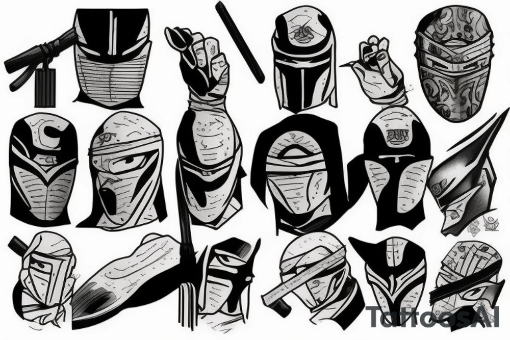 shinobi tattoo idea