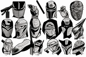 shinobi tattoo idea