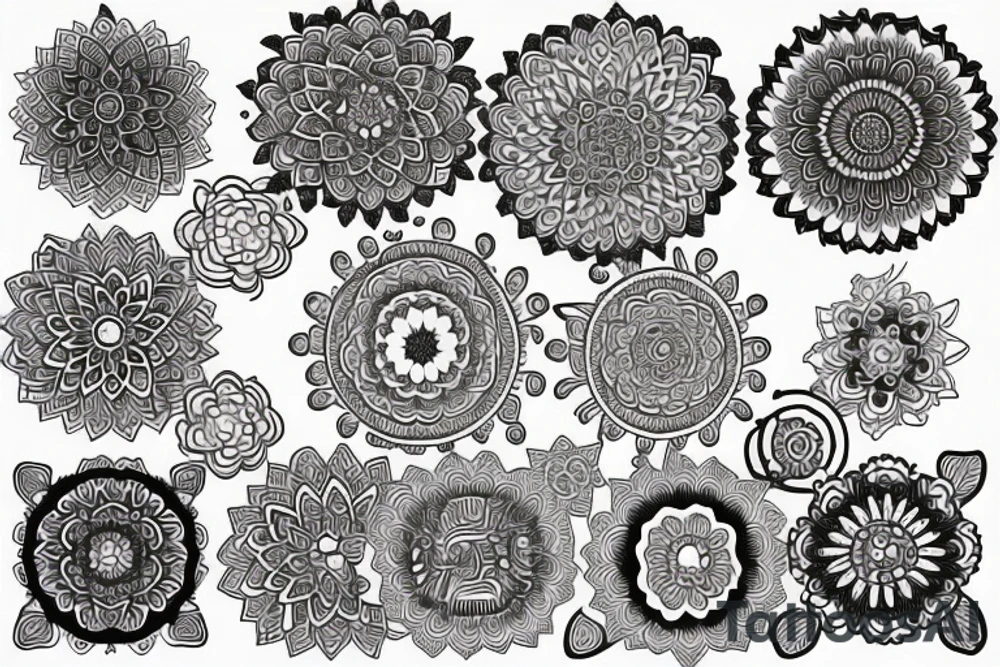 Mandala tattoo idea