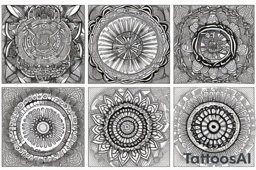 Mandala tattoo idea